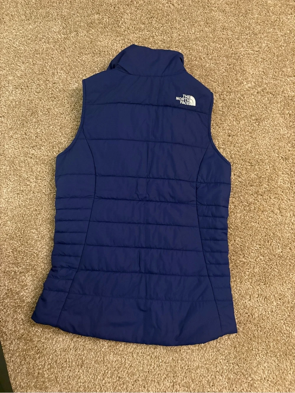 Girls Navy Northface Vest Size Medium